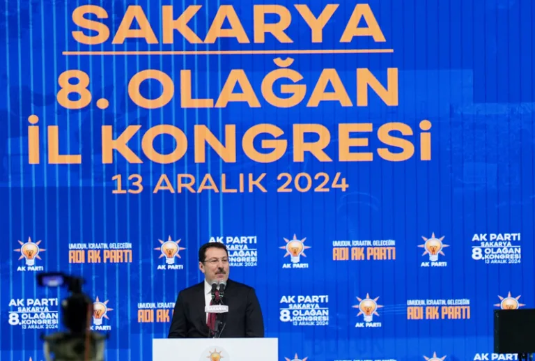 AK Parti Sakarya 8. Olağan İl Kongresi yapıldı