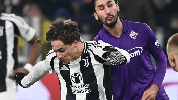 Juventus, Fiorentina ile son dakikada berabere kaldı