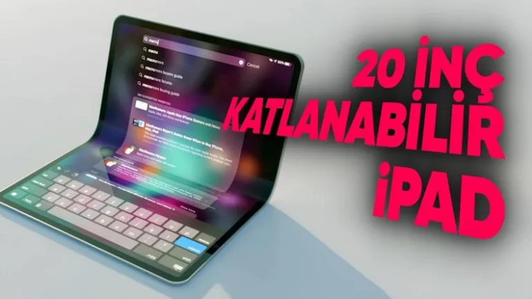 Apple ilk katlanabilir cihazını 2028'de tanıtacak