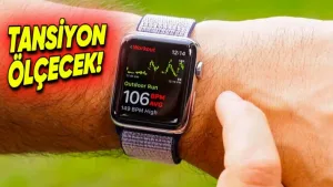 Apple Watch 2025'te tansiyon ölçme özelliği sunacak