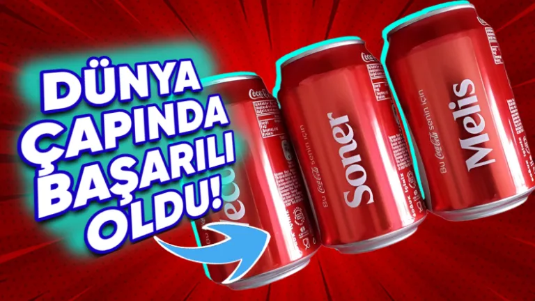 Coca-Cola isim yazma kampanyasıyla büyük başarıya ulaştı