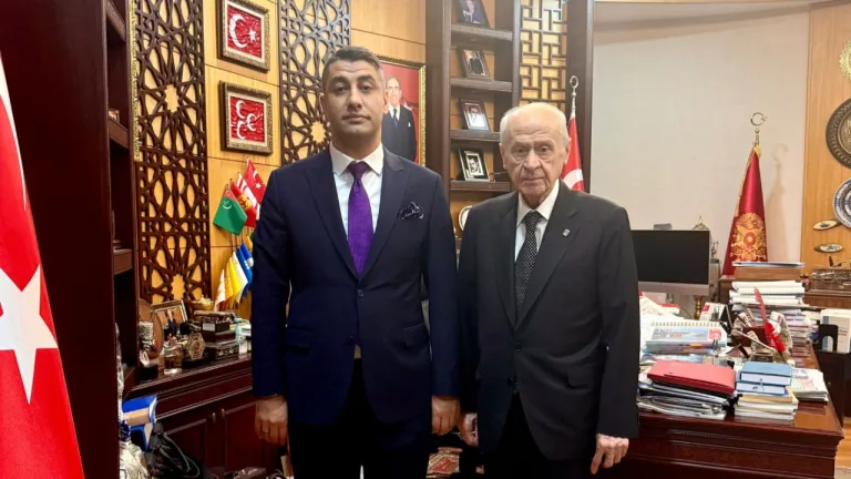 Devlet Bahçeli, Ekol TV ekibini kabul etti