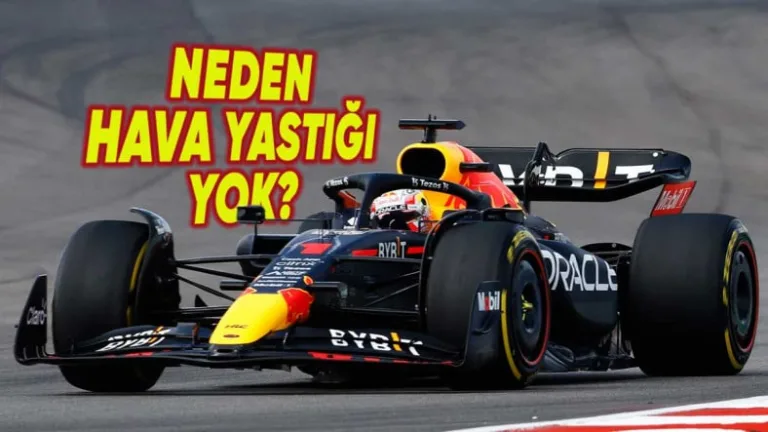 F1 araçlarında neden hava yastığı yok?