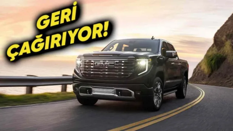 General Motors, kasa kapağı sorunu nedeniyle 130.000 aracı geri çağırıyor