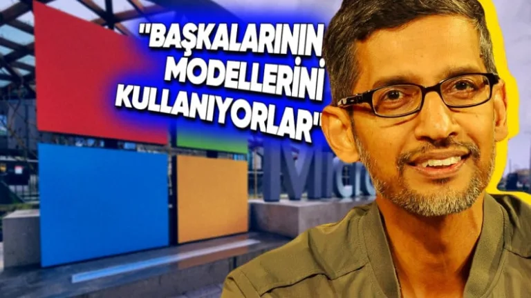 Google CEO'su Microsoft'un yapay zeka kullanımını eleştirdi