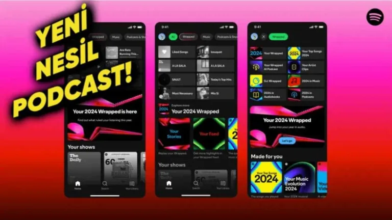 Spotify ve Google, yapay zekâ destekli podcast deneyimi sunuyor