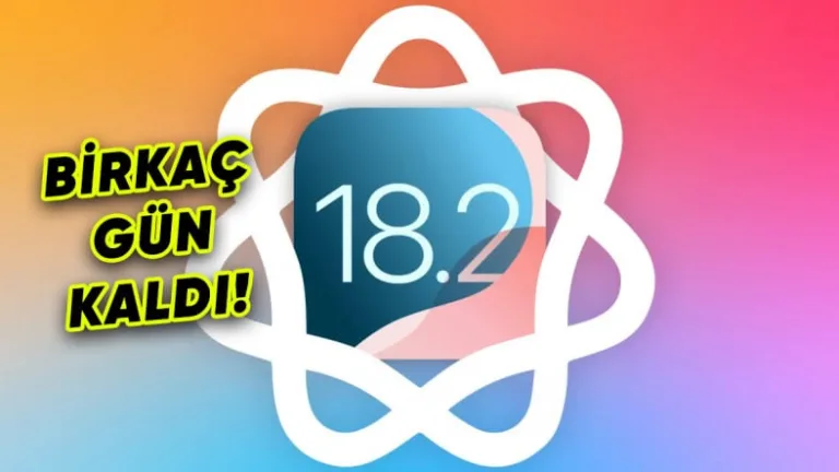 iOS 18.2’nin çıkış tarihi 9 Aralık olarak belirlendi