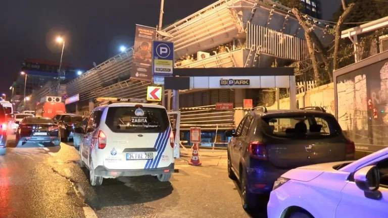 İBB, Tepebaşı Otoparkı'ndaki çatlakları görmezden geldi