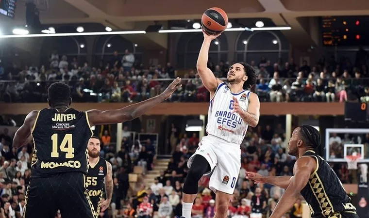 Anadolu Efes, Monaco'ya 94-75 mağlup oldu