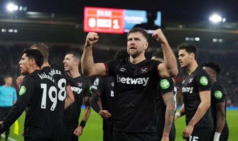 West Ham, Southampton'ı 1-0 mağlup etti