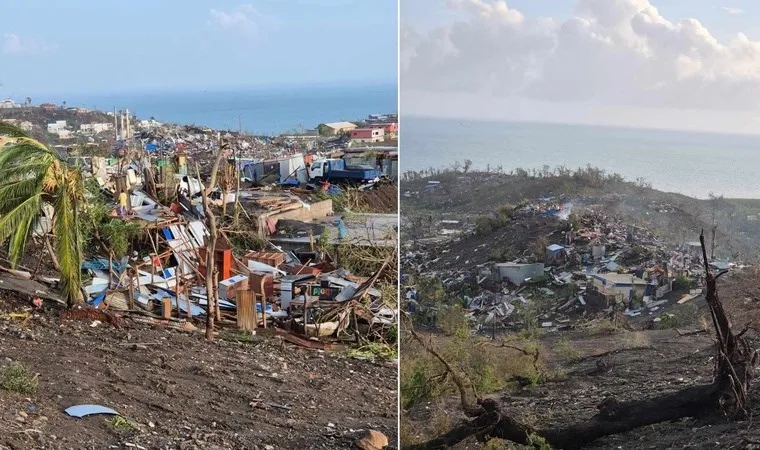 Chido Kasırgası Mayotte Adası'nı vurdu, can kaybı artıyor