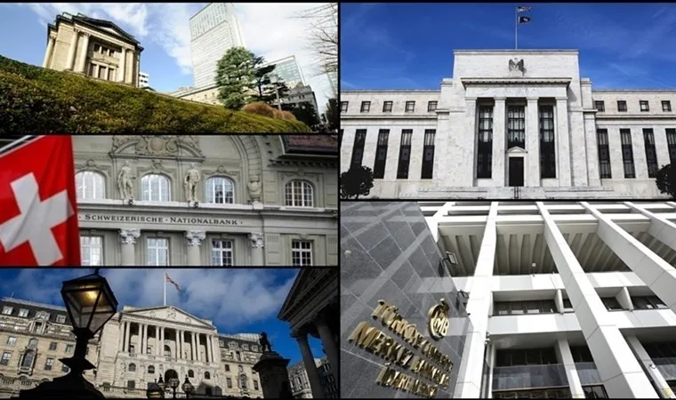 Merkez bankaları haftası başlıyor: Fed, BoJ ve BoE kararları bekleniyor