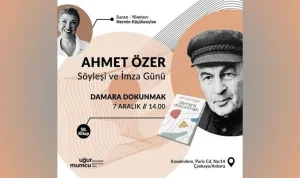 Ahmet Özer “Damara Dokunmak” söyleşisi düzenliyor