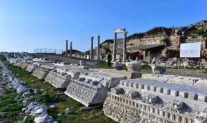 Knidos Antik Kenti’nde büyük kilise restorasyonu sürüyor