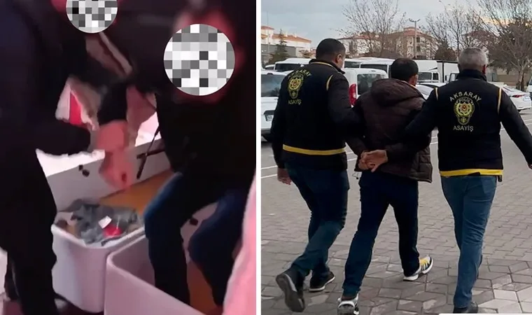 11 yıl hapis cezasıyla aranan şahıs bazanın içinde yakalandı