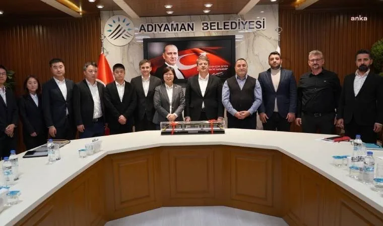 Adıyaman'da raysız tramvay teknolojisi için ilk adımlar atıldı