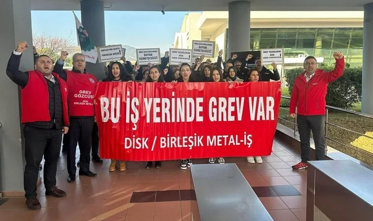 Birleşik Metal-İş grev yasağına tepki gösterdi