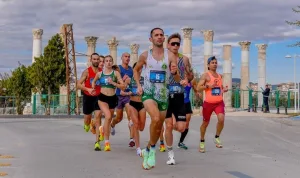 Mersin Maratonu'nda Türkiye rekoru kırıldı