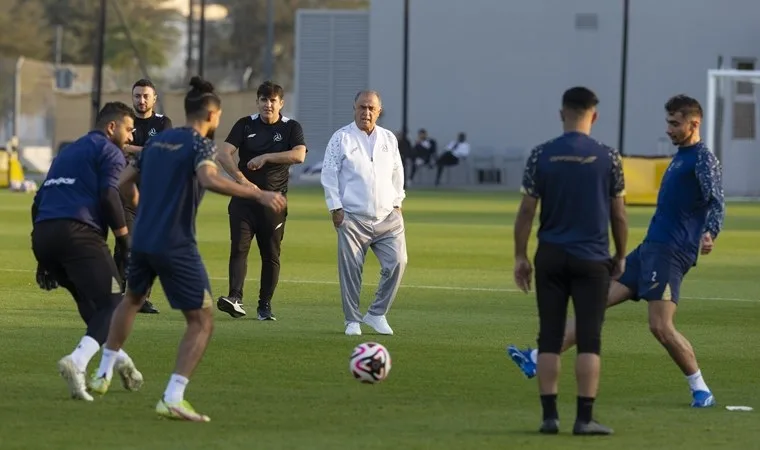 Fatih Terim Al Shabab ile ilk antrenmanına çıktı