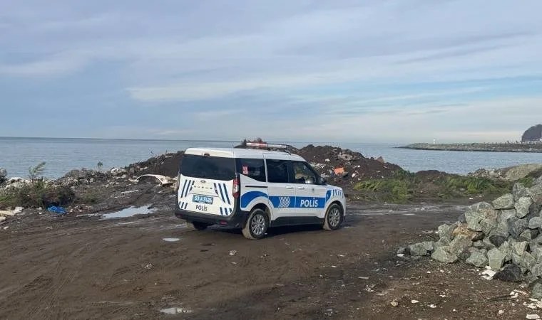 Rize'de sahilde patlamamış mühimmat bulundu