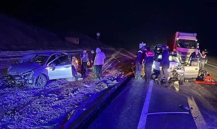 Kırıkkale'de feci kaza: 1 ölü, 6 yaralı