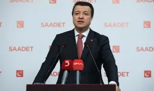 Saadet Partisi Mahmut Arıkan'ın A takımını açıkladı