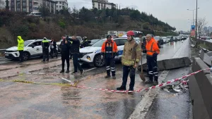 Maltepe'de midibüs kazası: 1 ölü, 7 yaralı