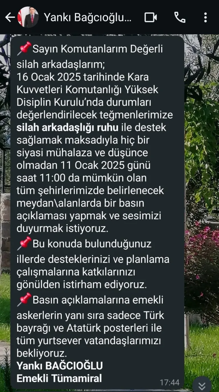 Teğmenlerin açıklaması AKP Merkezi’ne sızdı