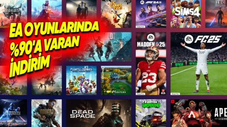 Electronic Arts oyunları Steam'de büyük indirimde!