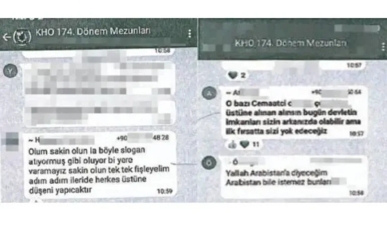 WhatsApp mesajlarıyla kılıçlı yemin krizi derinleşiyor