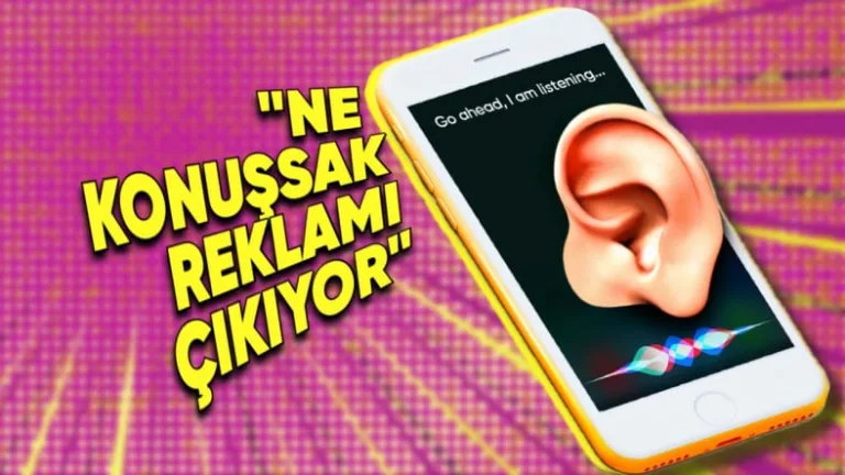 telefonunuzu dinlemesini nasıl kapatabilirsiniz?