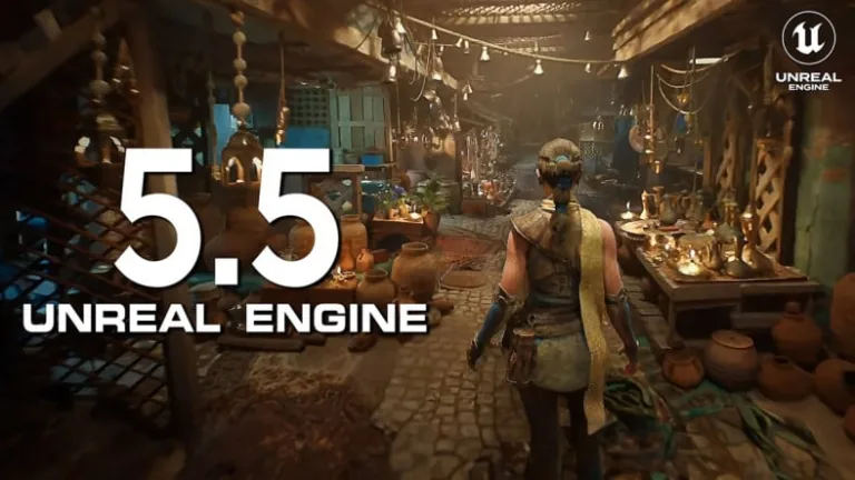 Unreal Engine 5.5 ile oyunların görsel kalitesi artıyor