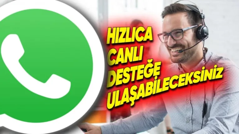 WhatsApp Web'e canlı destek özelliği geliyor