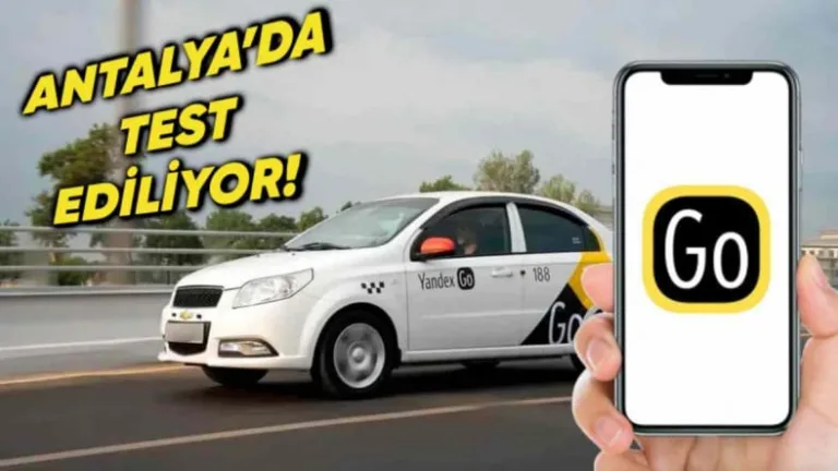 Yandex Go, Antalya'da araç çağırma uygulamasını test ediyor