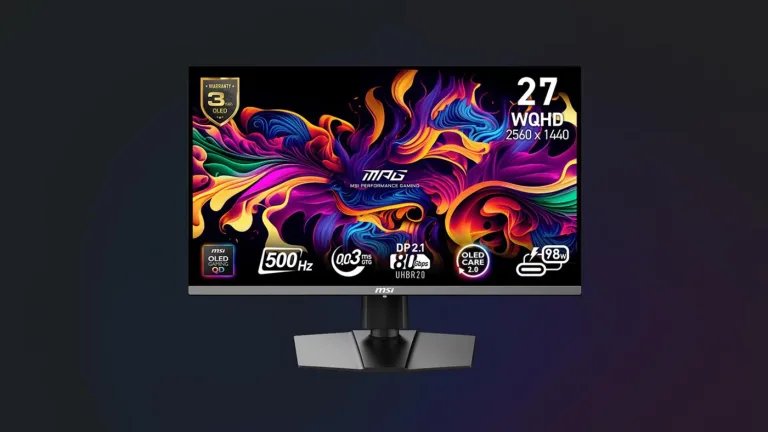 MSI, dünyanın ilk 27 inç 2K 500Hz QD-OLED monitörünü tanıttı