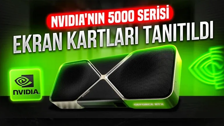 Nvidia RTX 5000 serisi ve DLSS 4.0 tanıtıldı