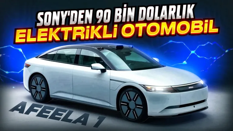 Sony ve Honda Afeela 1 elektrikli otomobili tanıttı