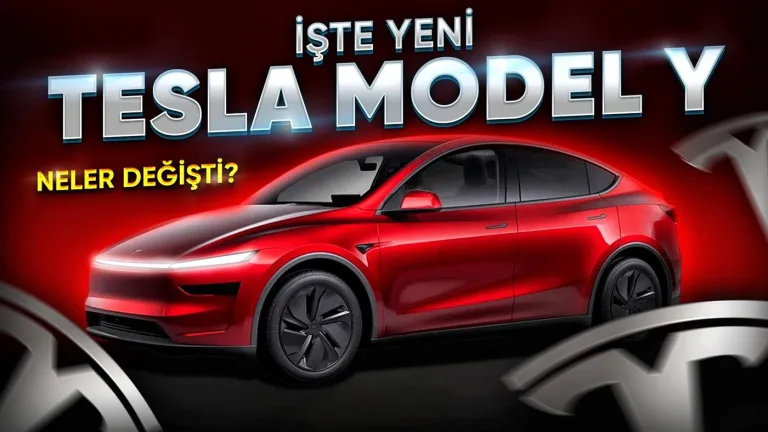 Tesla Model Y Juniper özellikleriyle geldi