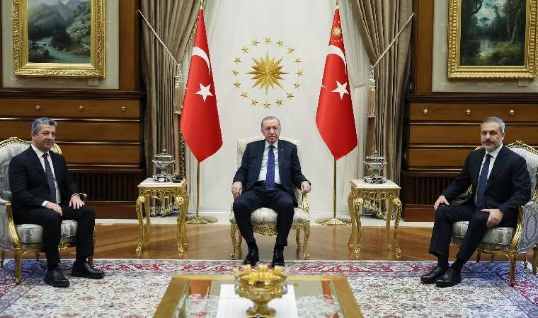 Barzani, Erdoğan ile kritik görüşme gerçekleştirdi