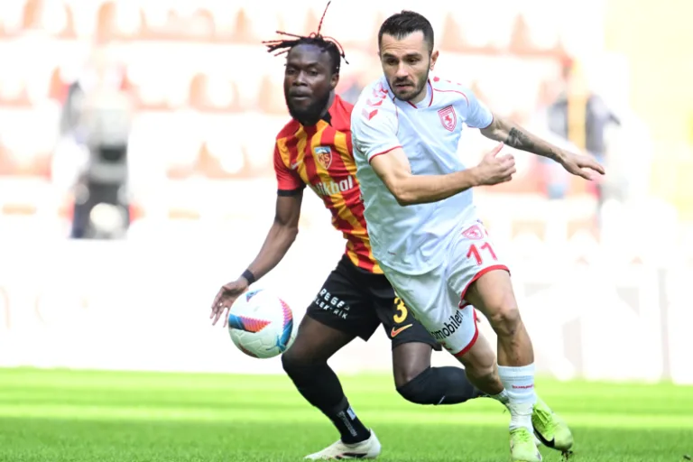 samsunspor, kayserispor'u erken golle mağlup etti