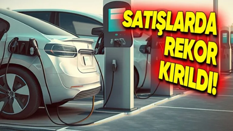 2024'te elektrikli araç satışları rekor kırdı