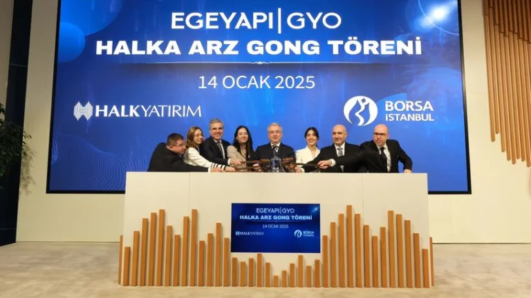 EgeYapı Avrupa GYO Borsa İstanbul'da işlem görmeye başladı