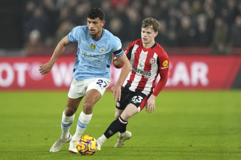 Manchester City, Brentford ile 2-2 berabere kaldı