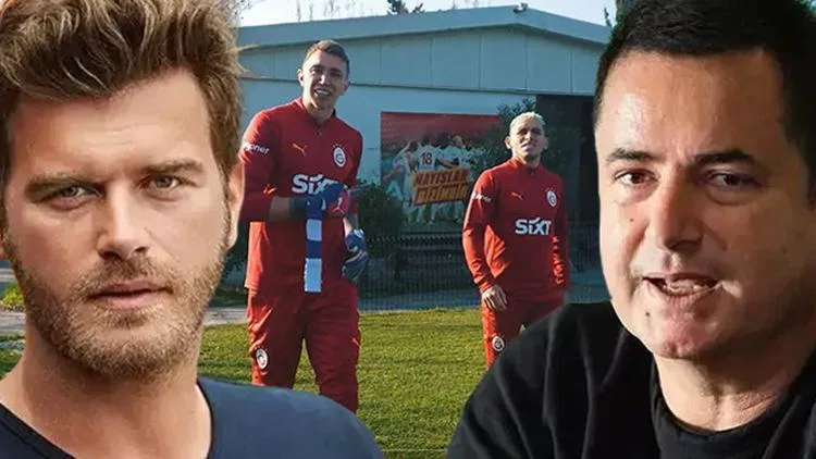 Muslera ve Torreira'dan Acun Ilıcalı'ya aktör göndermesi