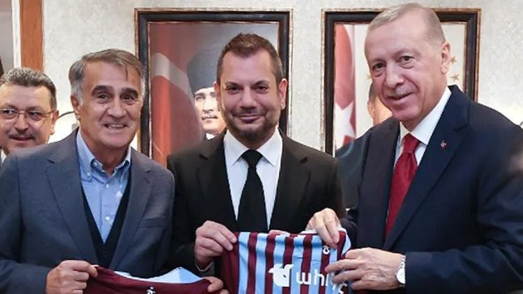 Trabzonspor, Erdoğan’a destekleri için teşekkür etti