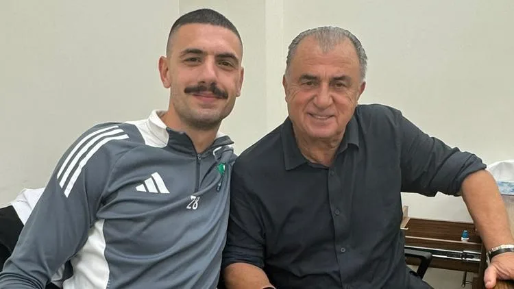 Fatih Terim Merih Demiral ile buluştu