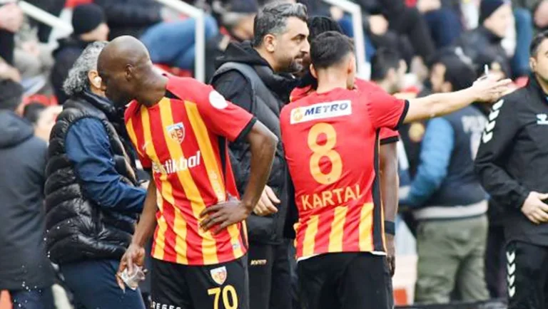 Kayserispor 8. mağlubiyetini aldı