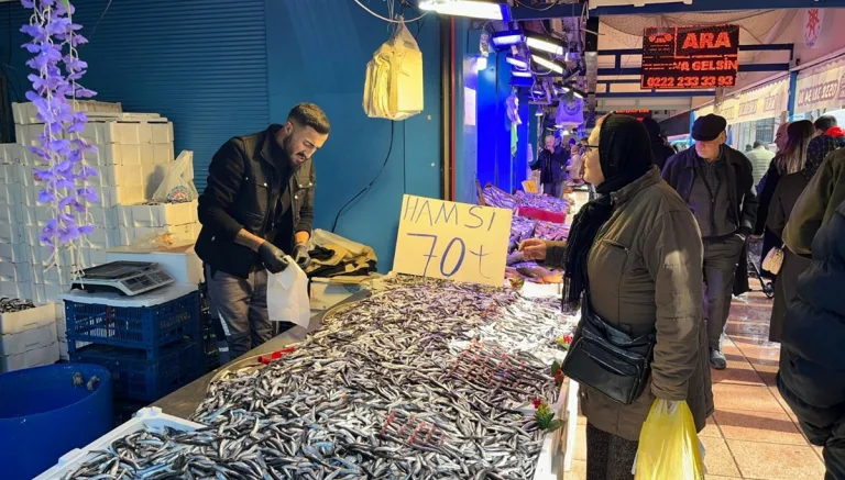 hamsinin kilogram fiyatı 70 liraya düştü