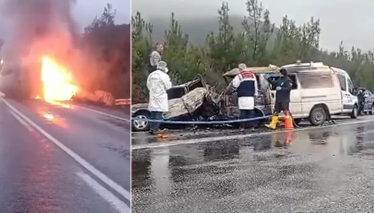 İzmir'de kaza: Bir kişi yanarak hayatını kaybetti