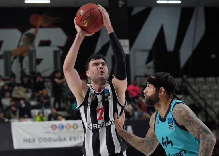 Beşiktaş Fibabanka, BC Wolves'u 79-77 ile geçti